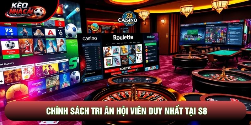 Chính sách tri ân hội viên duy nhất tại S8 Chính sách tri ân hội viên duy nhất tại S8